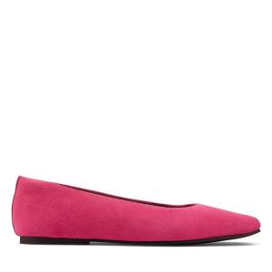 Women's Clarks Pure Ballet 2 Ballet Flats Pink | CLK918DZL