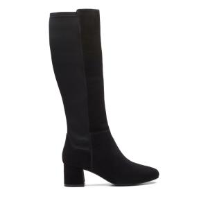 Women's Clarks Sheer55 Hi Heeled Boots Black | CLK579WKG