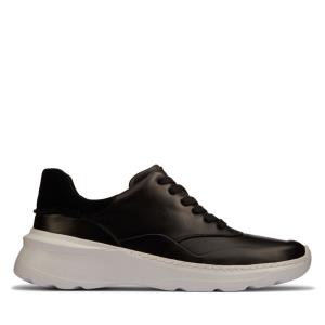 Women's Clarks Sprint Lite Lace Sneakers Black | CLK194REO