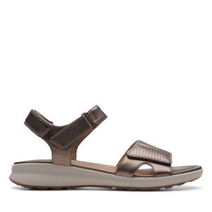 Women's Clarks Un Adorn Calm Sandals Grey | CLK713CIO