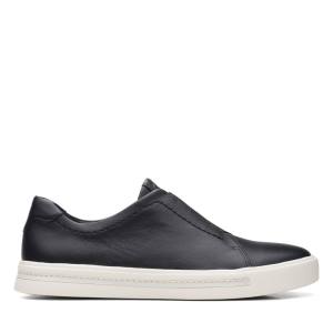 Women's Clarks Un Maui Easy Sneakers Black | CLK210RPB