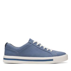 Women's Clarks Un Maui Lace Sneakers Blue | CLK203YIG