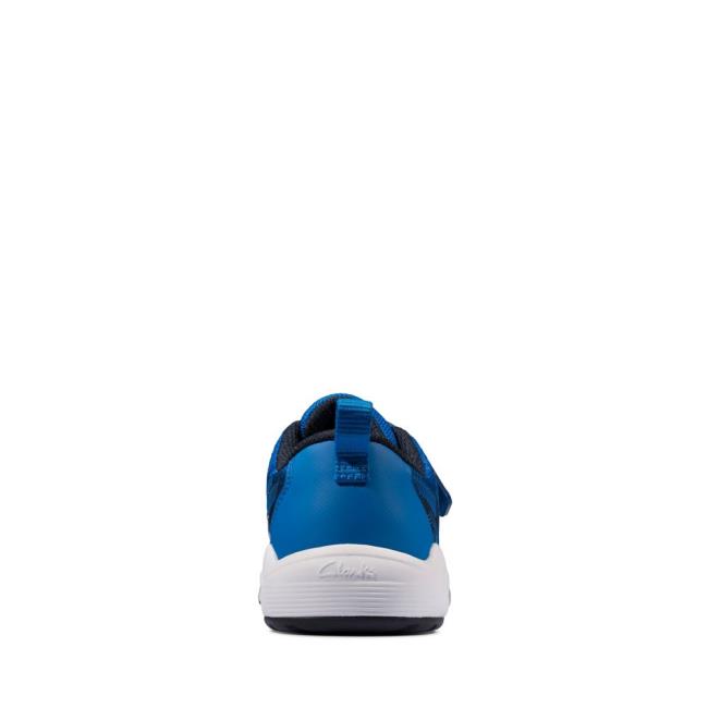 Boys' Clarks Aeon Pace Kid Sneakers Navy / Blue | CLK108XSW