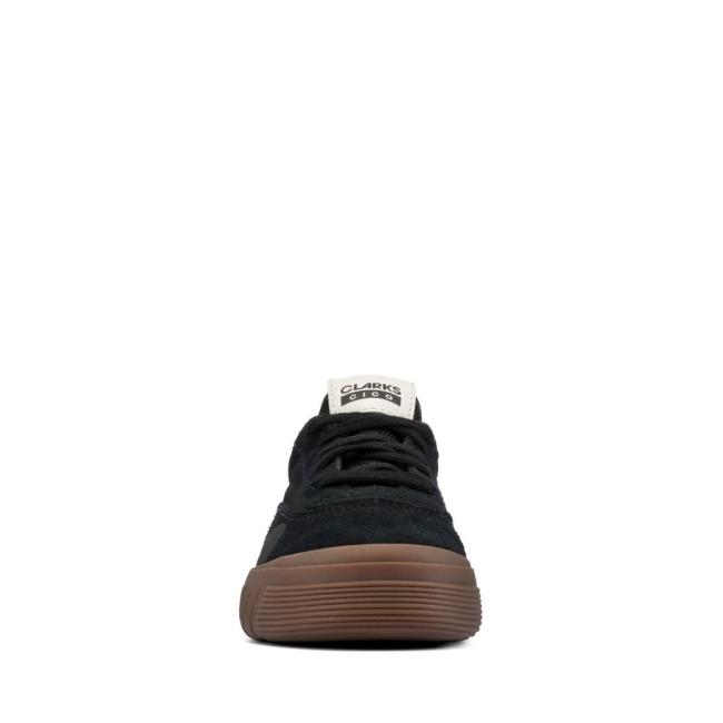 Boys' Clarks Cica Kid Sneakers Black | CLK071FKG