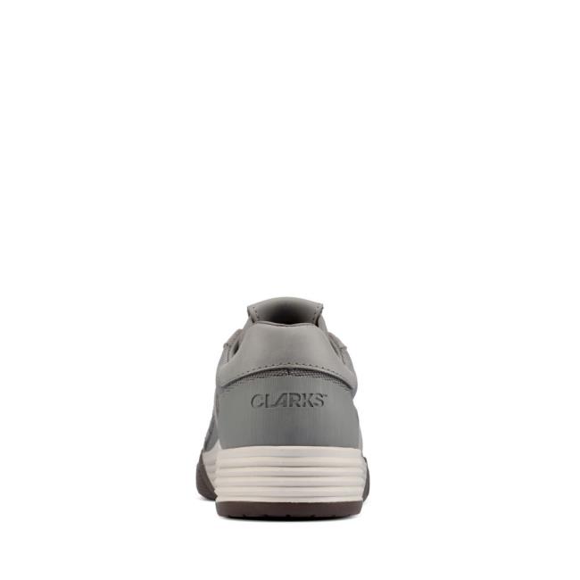 Boys' Clarks Cica Youth Sneakers Grey | CLK368AGX