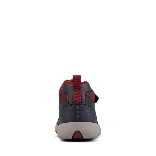 Boys' Clarks Rex Park Kid Sneakers Navy | CLK250SKE