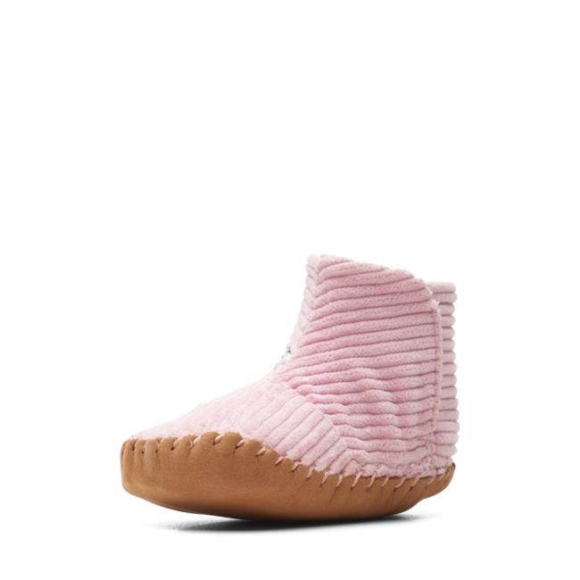 Boys' Clarks Solar Large School Shoes Pink | CLK234YDF