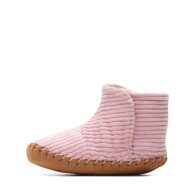 Boys' Clarks Solar Large School Shoes Pink | CLK234YDF