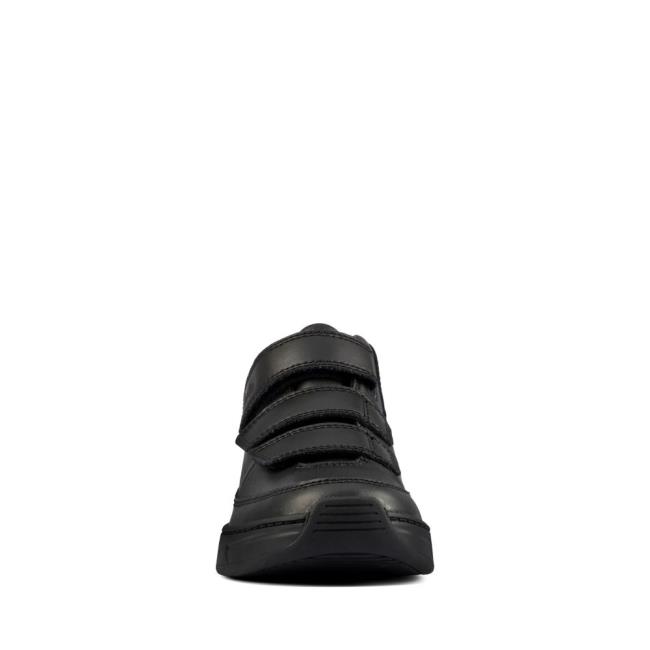 Boys' Clarks Vibrant Oak Kid Originals Boots Black | CLK973JRG