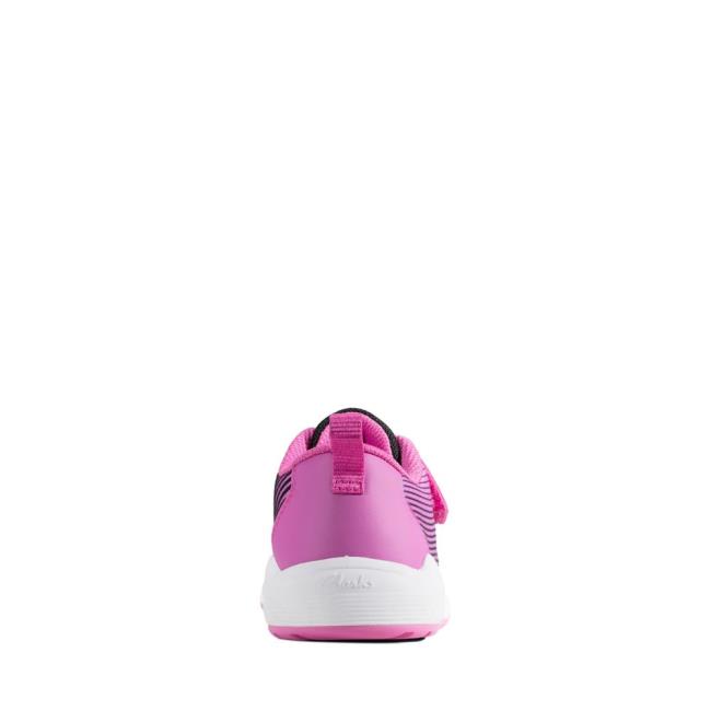 Girls' Clarks Aeon Pace Kid Sneakers Pink | CLK735BCW