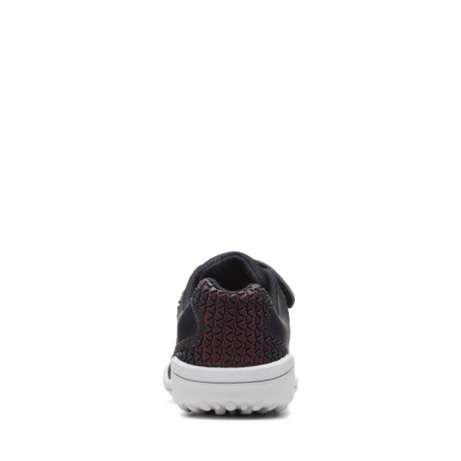 Girls' Clarks Award Swift Kid Sneakers Black | CLK521JQS