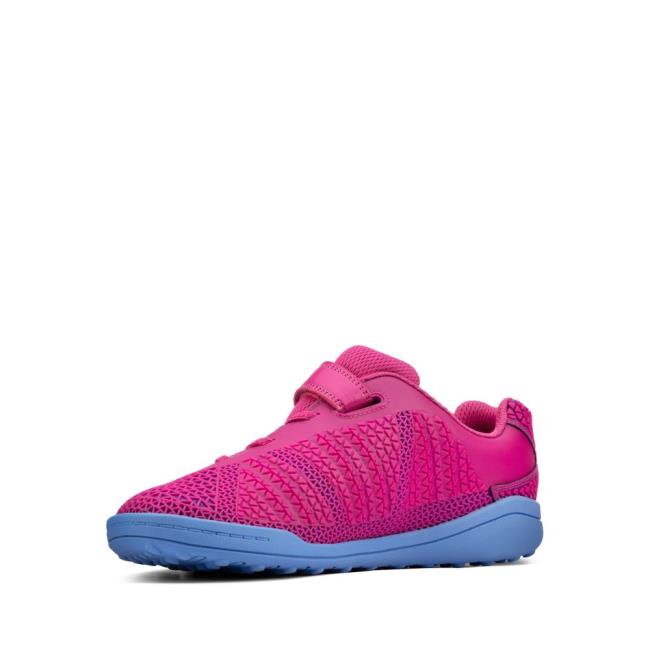 Girls' Clarks Award Swift Youth Sneakers Pink | CLK548XLF