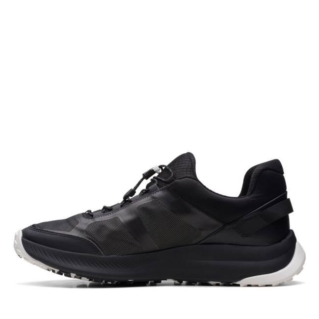 Men's Clarks ATL Trail Lo GORE-TEX Sneakers Black | CLK495YBC