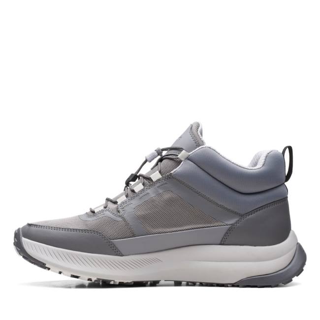 Men's Clarks ATL Trail Up GORE-TEX Sneakers Grey | CLK640KXB