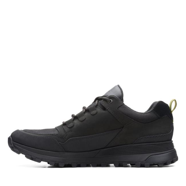 Men's Clarks ATL Trek Lo GORE-TEX Sneakers Black | CLK654AOG