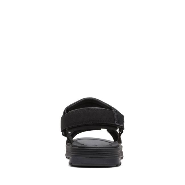 Men's Clarks ATL Trek Sea Sandals Black | CLK580XFU