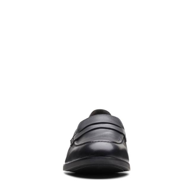 Men's Clarks Bradish Ease Loafers Black | CLK853UET