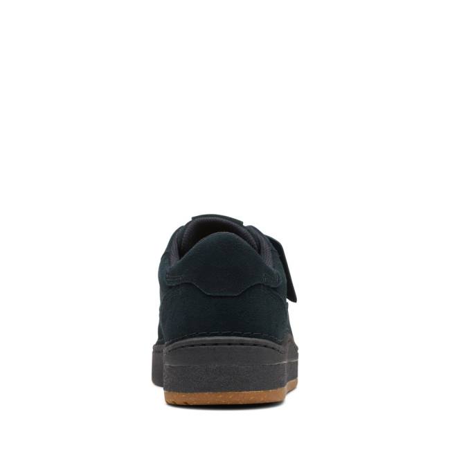 Men's Clarks Craft Court Lace Sneakers Black | CLK651FEX