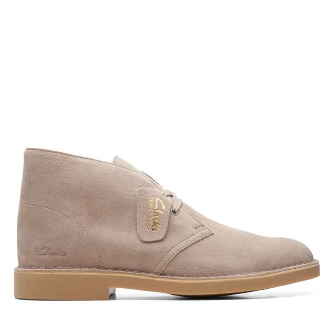 Men\'s Clarks Desert Boot Classic Evo Desert Boots Sand Suede | CLK928NMF