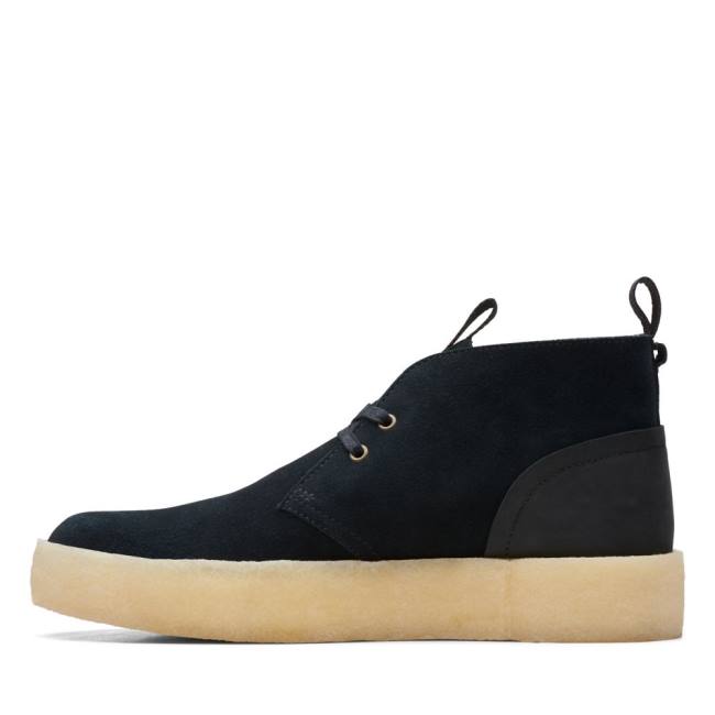 Men's Clarks Desert Cup Desert Boots Black | CLK976TBO