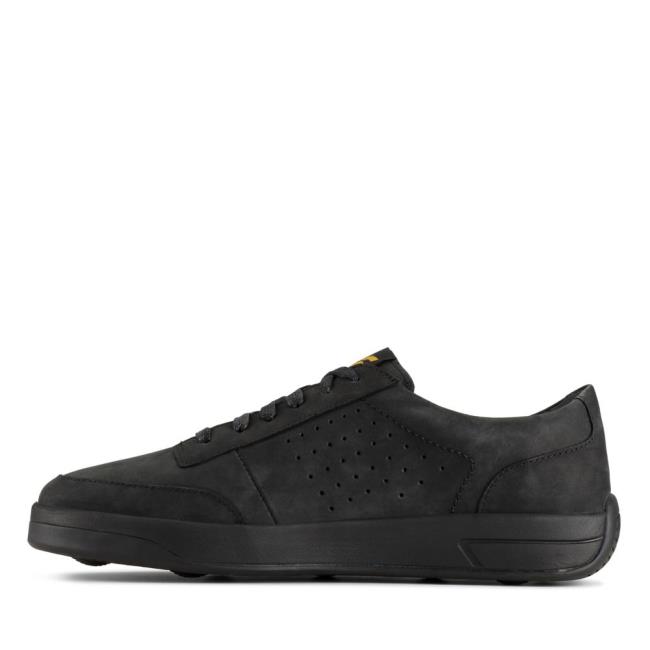 Men's Clarks Hero Air Lace Sneakers Black | CLK743PMX