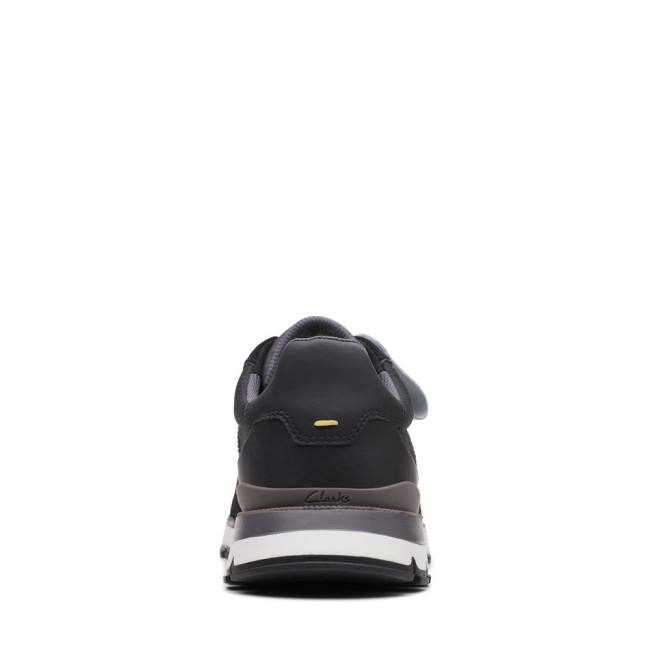 Men's Clarks Move Lite Race Sneakers Black | CLK951TFR