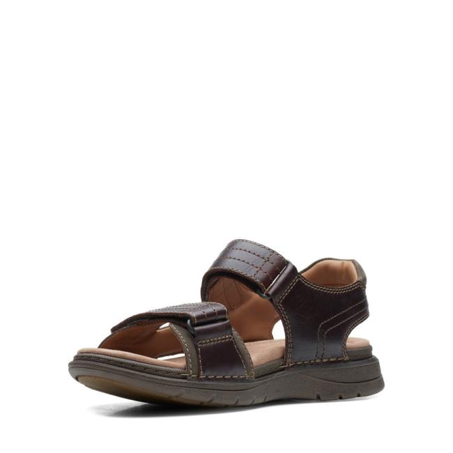 Men's Clarks Nature Trek Sandals Brown | CLK340WXM