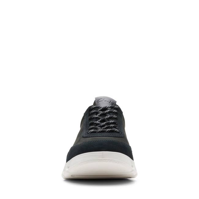 Men's Clarks Nature X One Sneakers Black | CLK416JXL