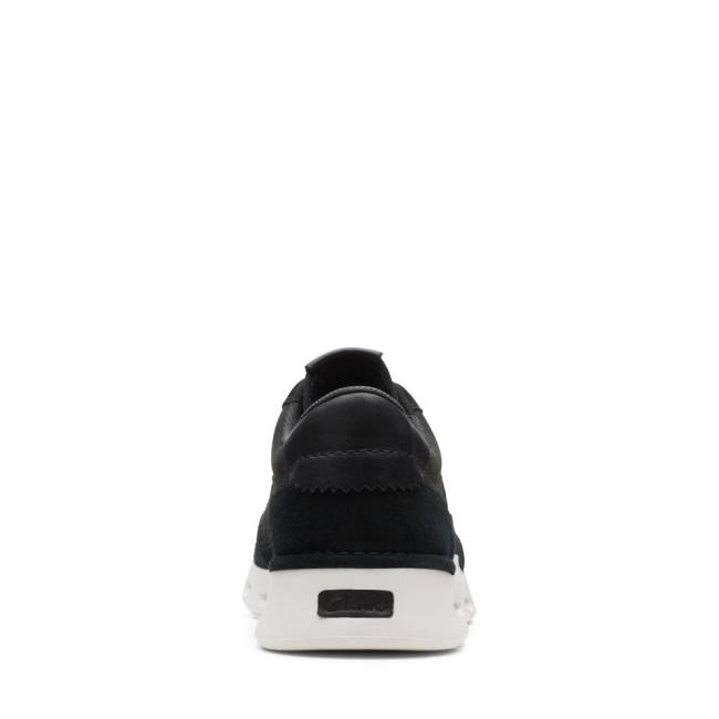 Men's Clarks Nature X One Sneakers Black | CLK416JXL