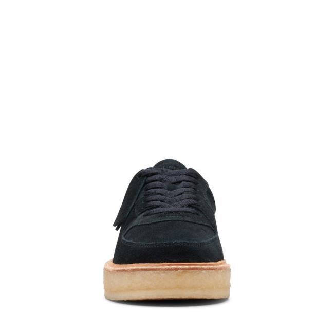 Men's Clarks Sandford Black Shoes Black | CLK709TLF