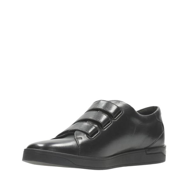 Men's Clarks Stanway Flow Sneakers Black | CLK426SCX