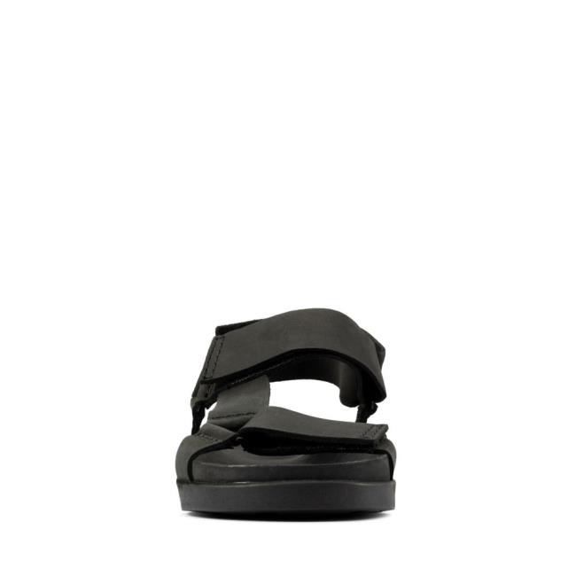 Men's Clarks Sunder Range Sandals Black | CLK619JWB