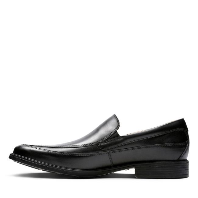 Men's Clarks Tilden Free Loafers Black | CLK295YGB