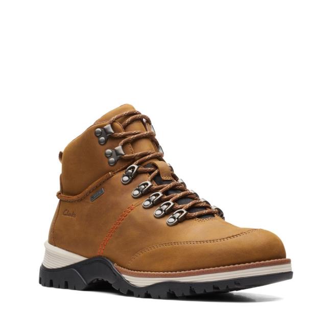 Men's Clarks ToptonPine GTX Originals Boots Brown | CLK815FGU