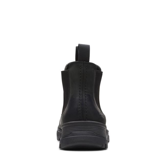 Men's Clarks Topton Chelsea Chelsea Boots Black | CLK894HLQ