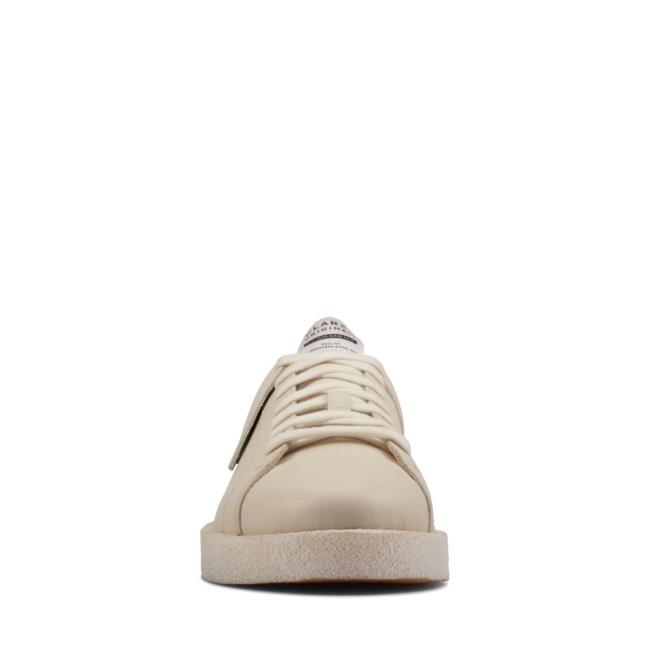 Men's Clarks Tormatch Sneakers White | CLK921HYU