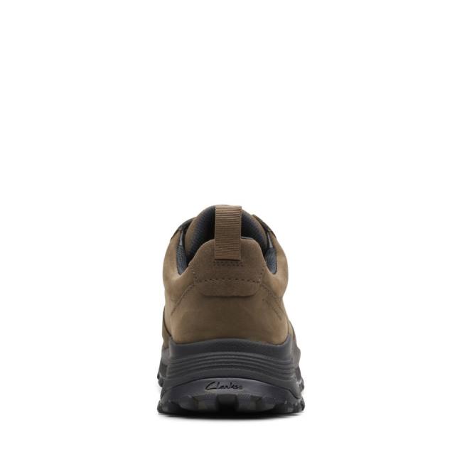 Women's Clarks ATL Trek Free Waterproof Sneakers Khaki | CLK097ICO