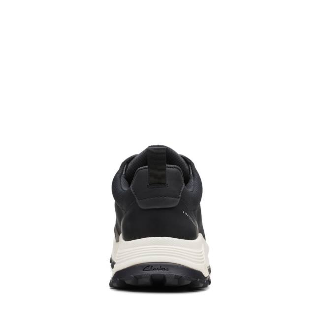 Women's Clarks ATL Trek Free Waterproof Sneakers Black | CLK756YEM