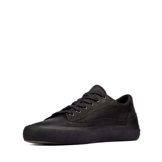 Women's Clarks Aceley Lace Sneakers Black | CLK021TPU