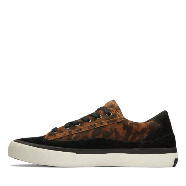 Women's Clarks Aceley Lace Sneakers Leopard | CLK438TZH