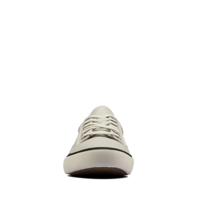 Women's Clarks Aceley Lace Sneakers White | CLK314FAV