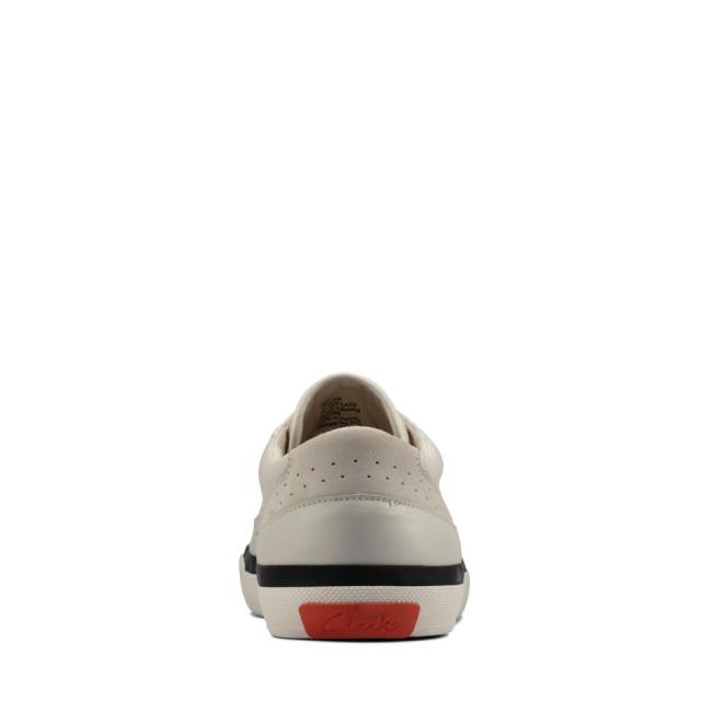 Women's Clarks Aceley Lace Sneakers White | CLK314FAV