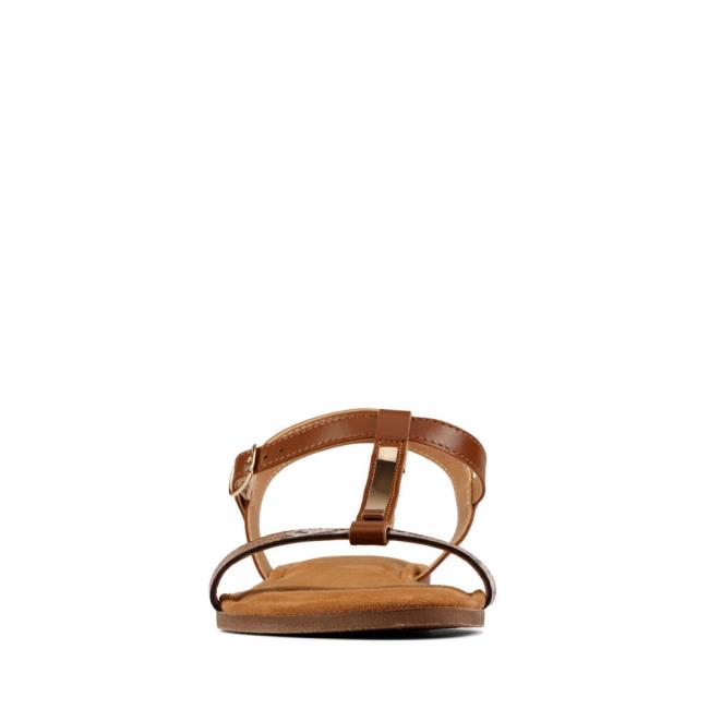 Women's Clarks Axelle Ray Sandals Brown | CLK598QAS