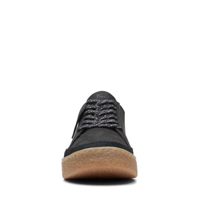 Women's Clarks Barleigh Lace Flat Shoes Black | CLK043GXV