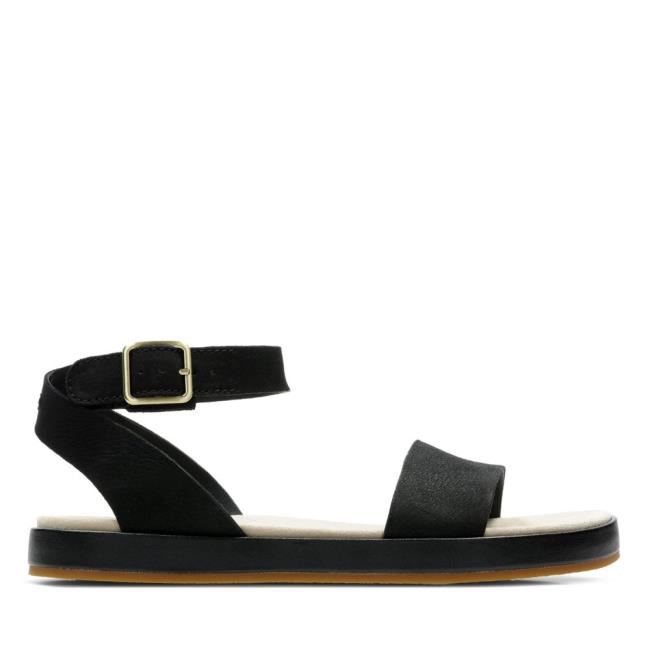 Women\'s Clarks Botanic Ivy Sandals Black | CLK185BYX