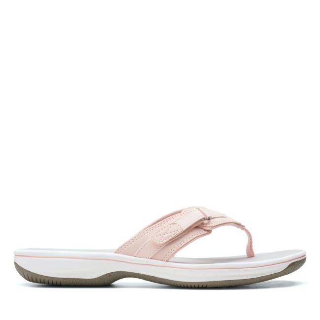 Women\'s Clarks Brinkley Sea Sandals Pink | CLK170VAT