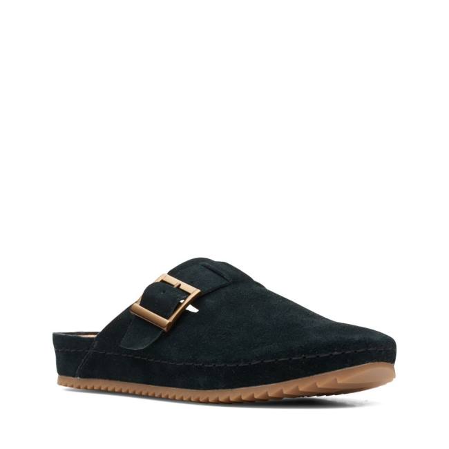 Women's Clarks Brookleigh Mule Slippers Black | CLK403AKG