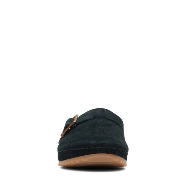 Women's Clarks Brookleigh Mule Slippers Black | CLK403AKG