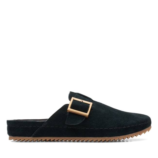 Women\'s Clarks Brookleigh Mule Slippers Black | CLK403AKG