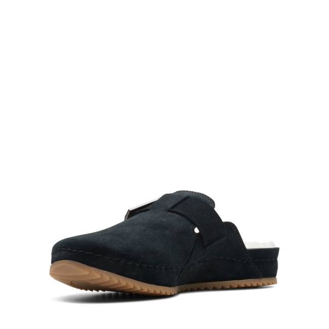 Women's Clarks Brookleigh Mule Slippers Black | CLK614DRQ